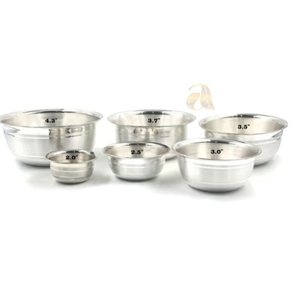 Silver Glass & Bowl15(2)