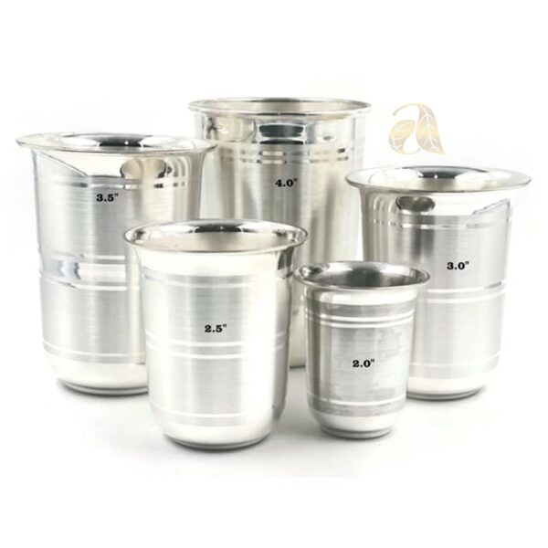 Silver Glass & Bowl15(3)