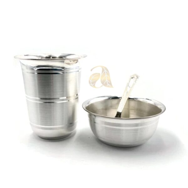 Silver Glass & Bowl6(1) Silver Glass & Bowl6(1)