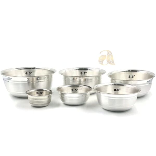 Silver Glass & Bowl8(2) Silver Glass & Bowl8