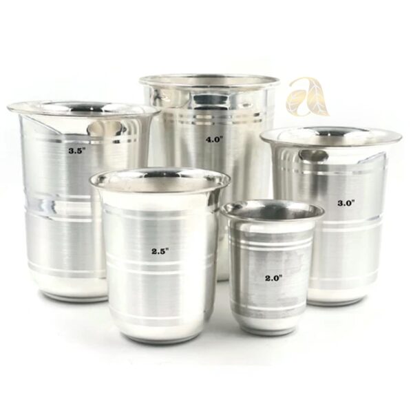 Silver Glass & Bowl9(2) Silver Glass & Bowl9