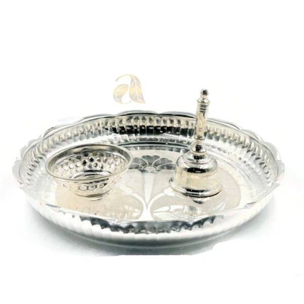 Silver Thali & Plate18