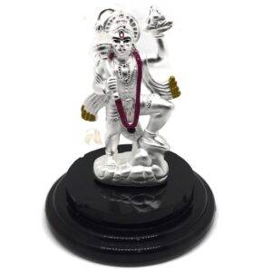 999 Pure Silver Lord Hanuman Idol / Statue / Murthi
