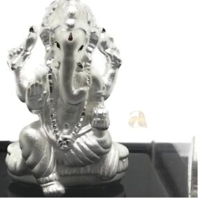 999 Pure Silver Ganesh / Ganpathi idol / Statue / Murti