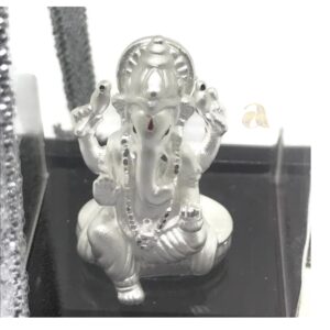 999 Pure Silver Ganesh / Ganpathi idol / Statue / Murti