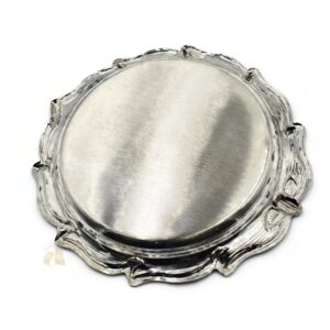 925 Sterling Silver Solid 5.0 Inch Small Puja Plate