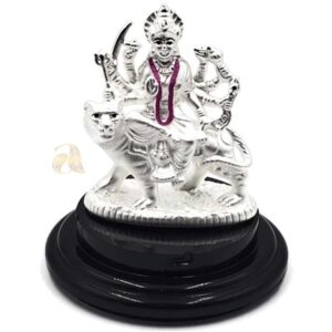 999 Pure Silver Ambe / Durga Mata Idol / Statue / Murti