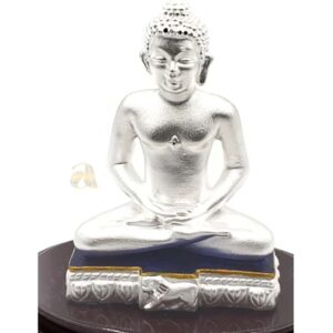 999 Pure Silver Mahavir Ji Idol / Statue / Murti