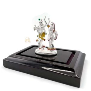 999 Pure Silver Radha Krishna idol / Statue