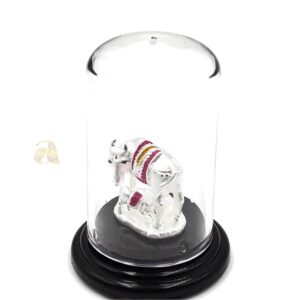 999 Pure Silver Kamdhenu Cow Statue / Idol / Murti