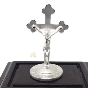 999 Pure Silver Lord Jesus Christ & Cross Idol/Statue