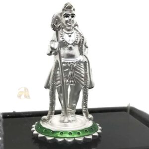 999 Pure Silver Lord Murugan / Karthik idol / Statue / Murti