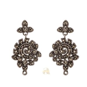 925 Silver Marcasite Earrings