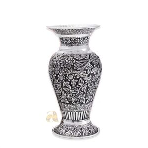 Flower Vase Crafted using Silver Antique