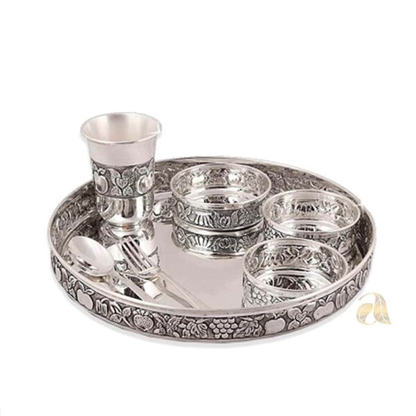 silver dinner set 11