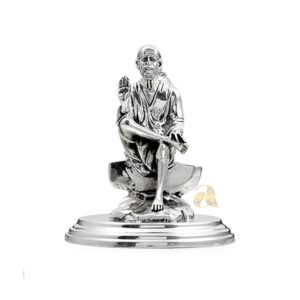 Sai Baba in Silver Antique workmanship