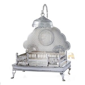 Puja Darbar Crafted Using Silver