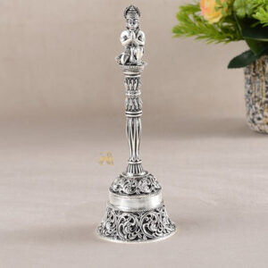 Lord Hanuman Silver Ghanta