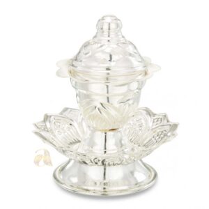 Silver Kumkum Chimil