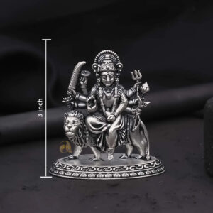 DURGA DEVI ANTIQUE 2D IDOL – 3 inch