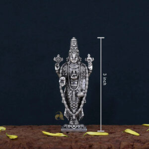 VENKATESHWARA 3D SOLID IDOL – 3 inch