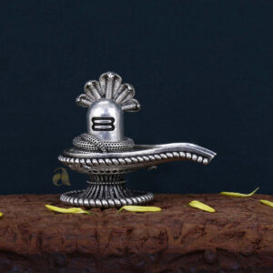 SHIVLING WITH SNAKE 3D SOLID IDOL – 1 inch