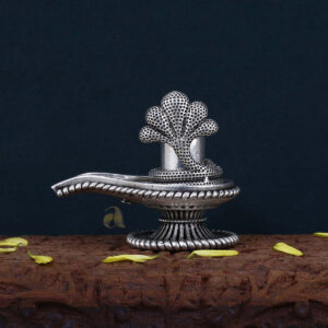 SHIVLING WITH SNAKE 3D SOLID IDOL – 1.5 inch