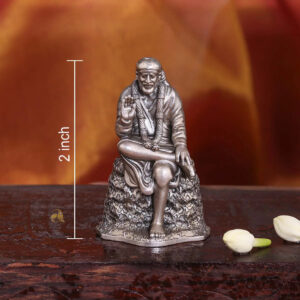 SHRIDI SAI BABA 3D IDOL – 2 inch