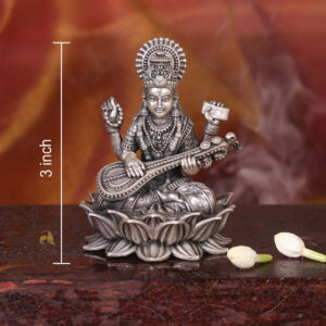 LORD SARASWATI 3D IDOL – 3 inch